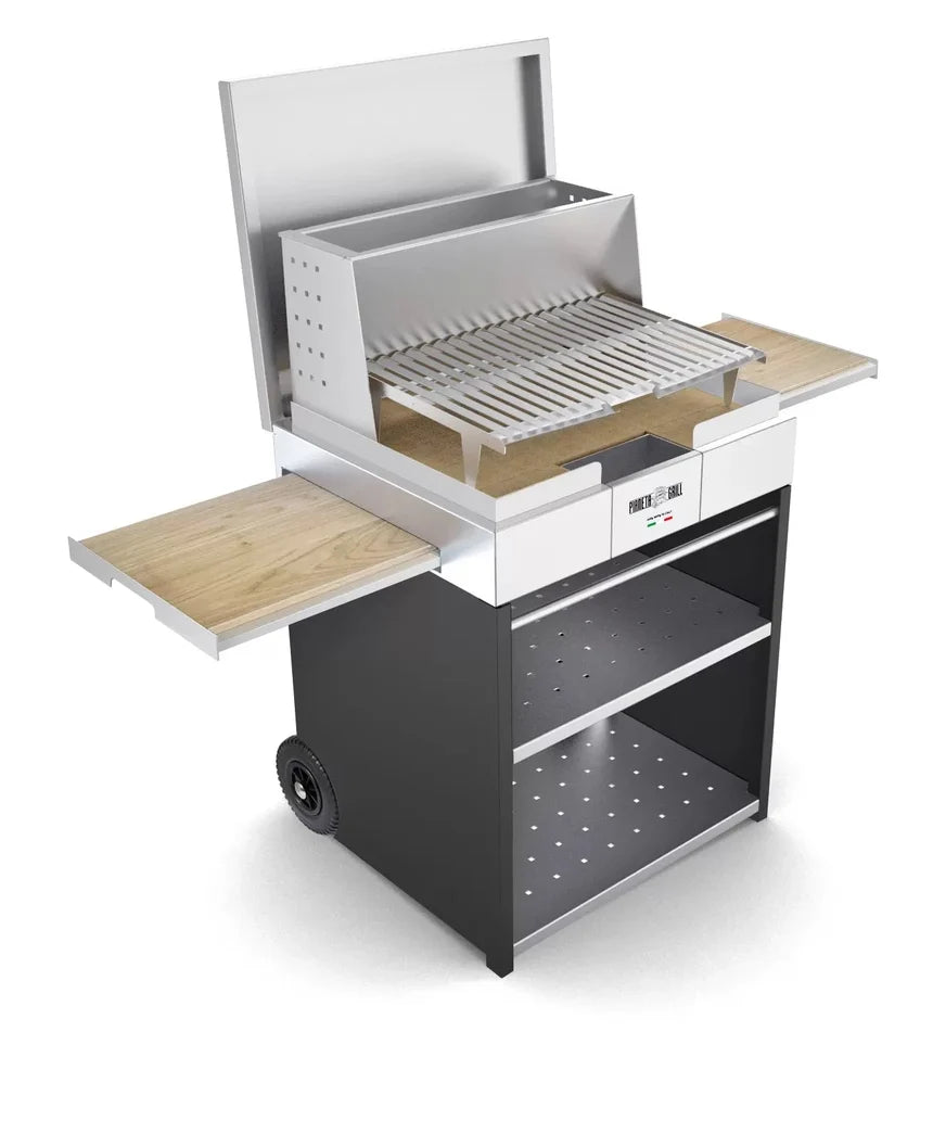 Wood-Fired BBQ – CUBE Outdoor Barbque Wood-Fired BBQ – CUBE Wood-Fired BBQ – CUBE Pianeta Grill