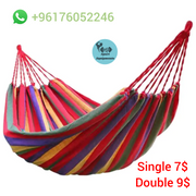 Camping hammock portable outdoor hammock with straps