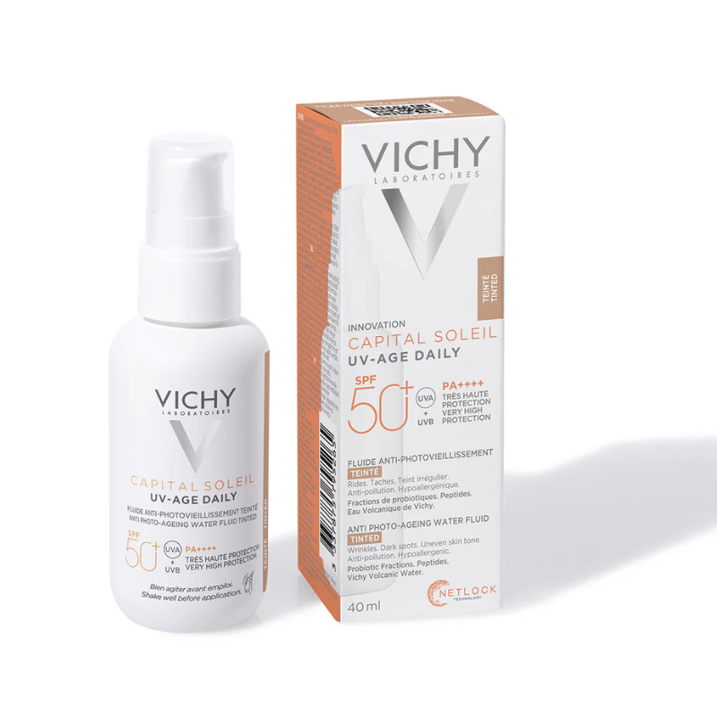 Tinted Anti‑Age Sunscreen SPF50 Capital Soleil 40 mL