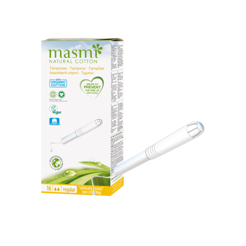 Masmi Cardboard Applicator Tampons Regular