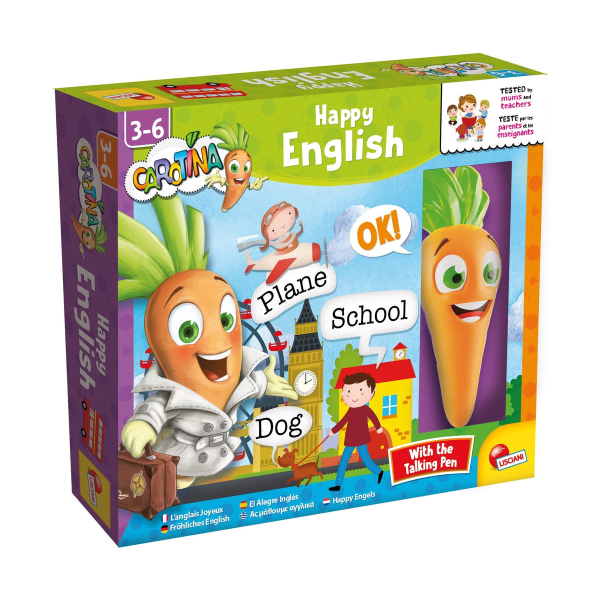 Carotina Happy English by Lisciani