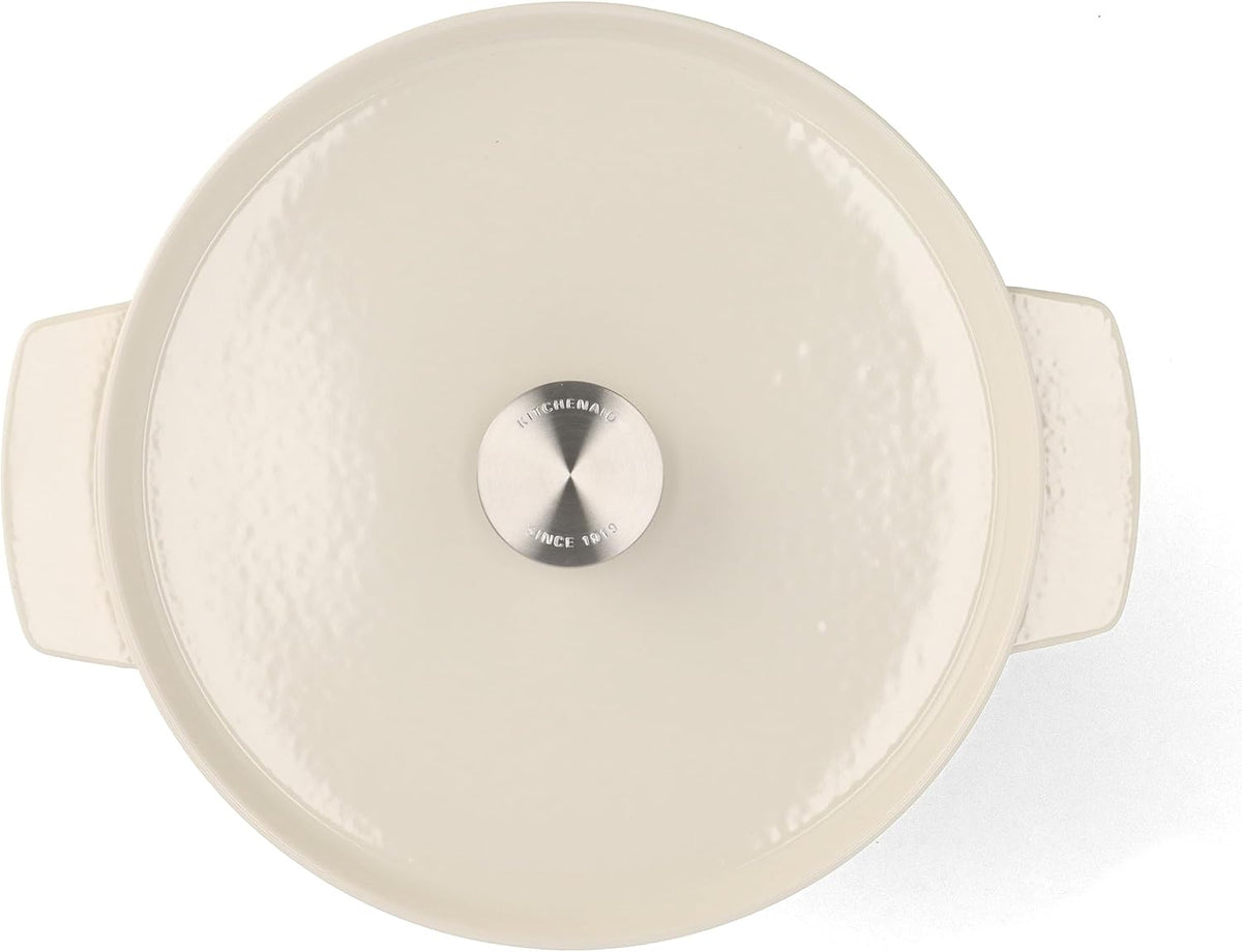 Almond Cream Cast Iron Casserole Cast Iron Almond Cream Cast Iron Casserole Almond Cream Cast Iron Casserole KitchenAid