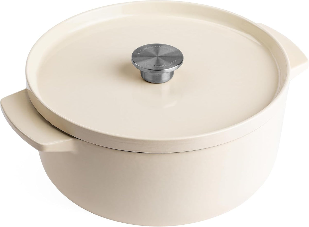Almond Cream Cast Iron Casserole Cast Iron Almond Cream Cast Iron Casserole Almond Cream Cast Iron Casserole KitchenAid
