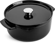 Onyx Black Cast Iron Casserole Cast Iron Onyx Black Cast Iron Casserole Onyx Black Cast Iron Casserole KitchenAid