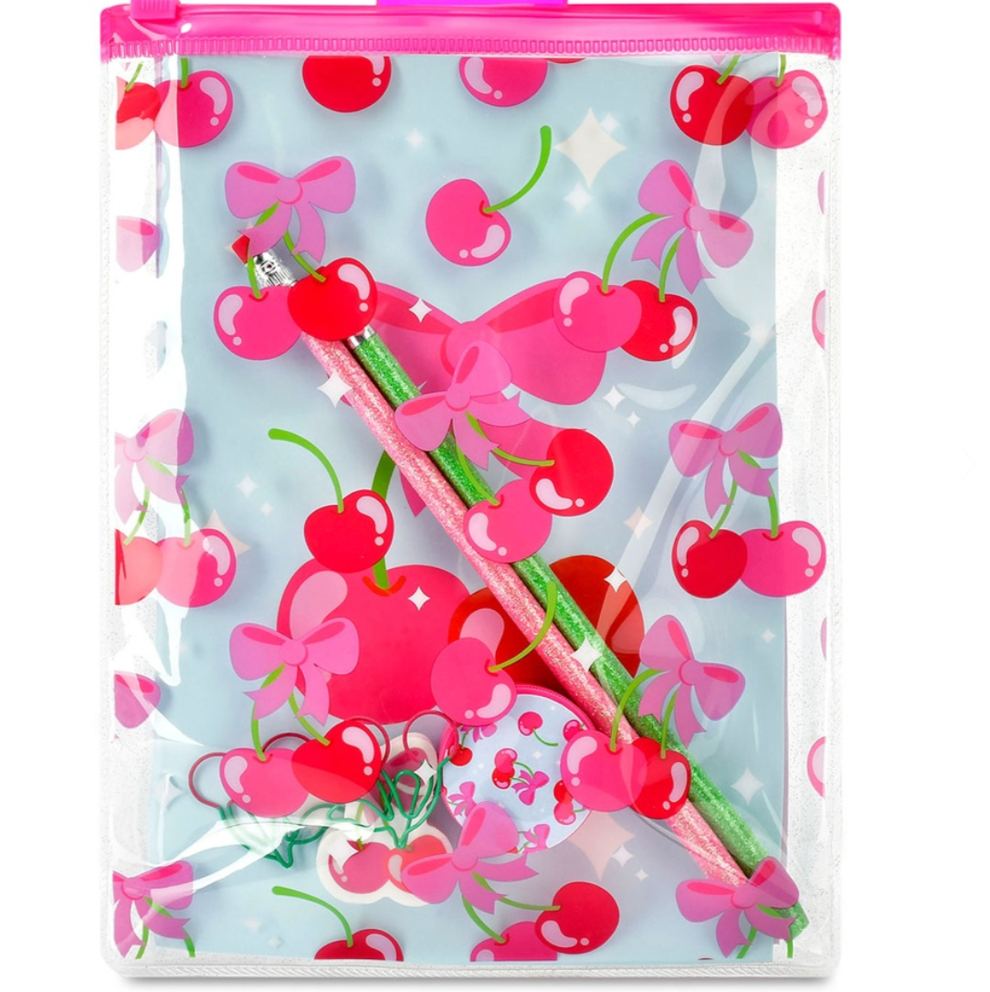 Cheerful Cherries Stationery Set