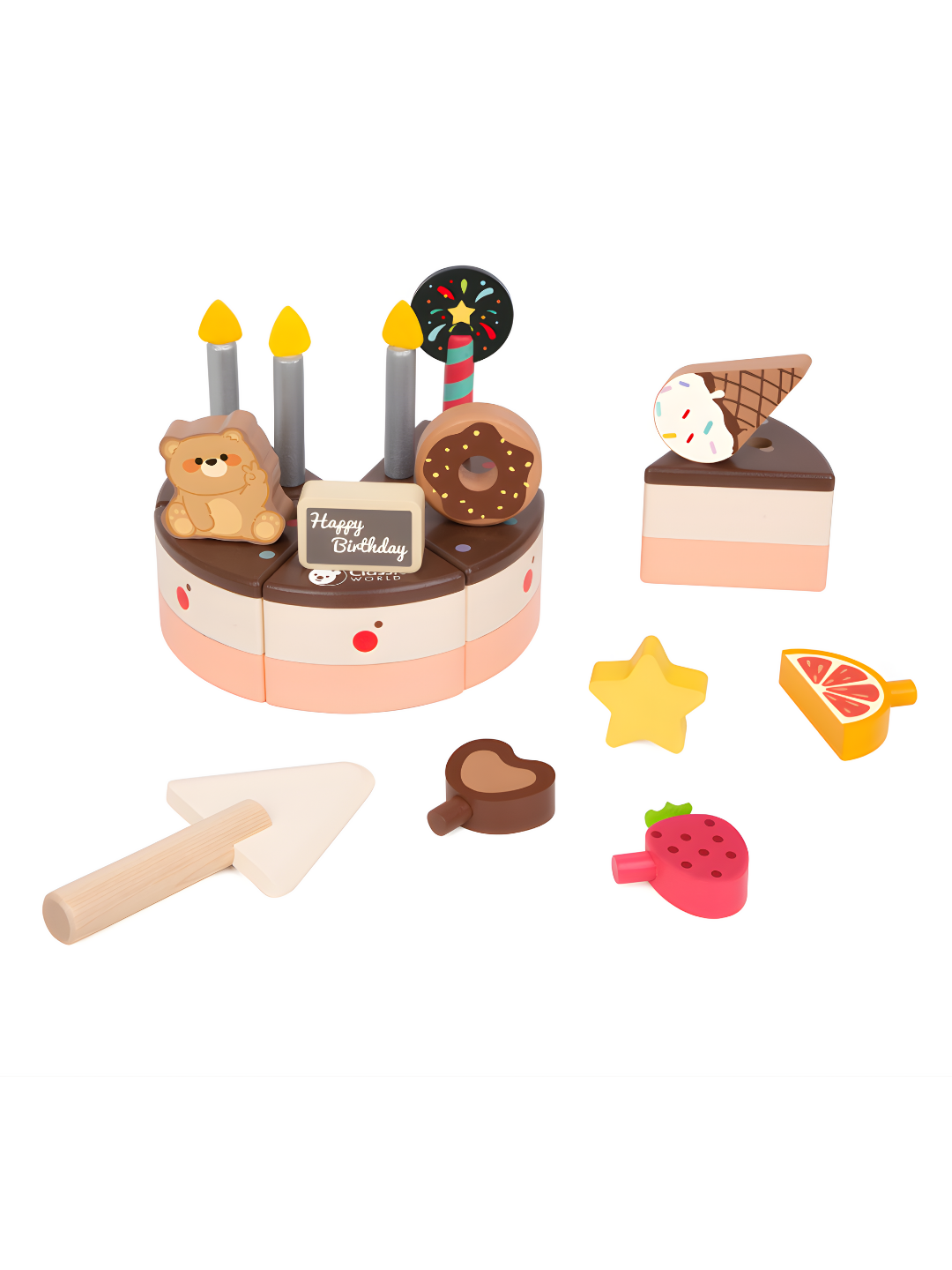 Classic World Birthday Cake Playset