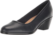 Clarks Emily 2 Ruby Navy Leather Shoe 40