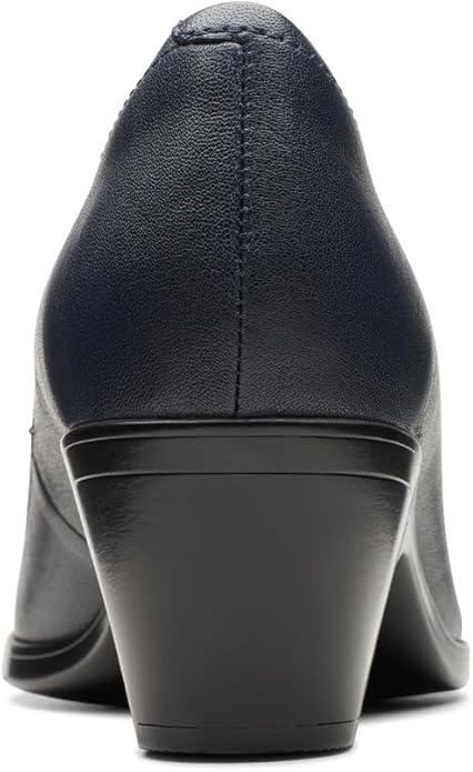 Clarks Emily 2 Ruby Navy Leather Shoe 40