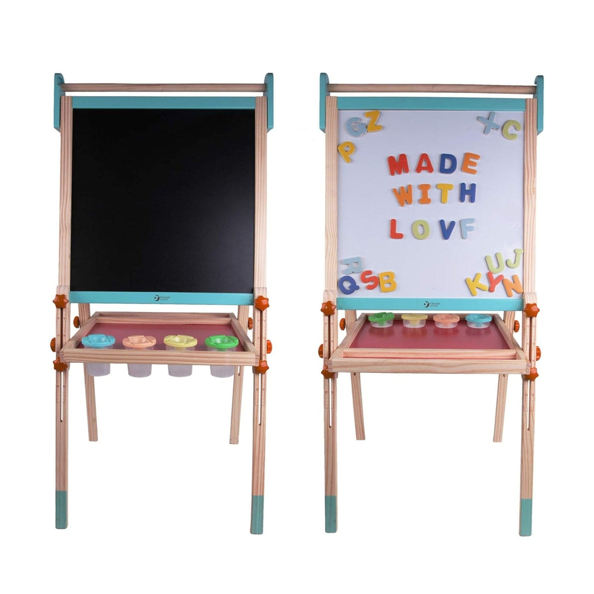 Classic World Wooden Double-Sided Multi-Functional Art Easel by Classic World