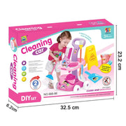 Kids Cleaning Cart Toy