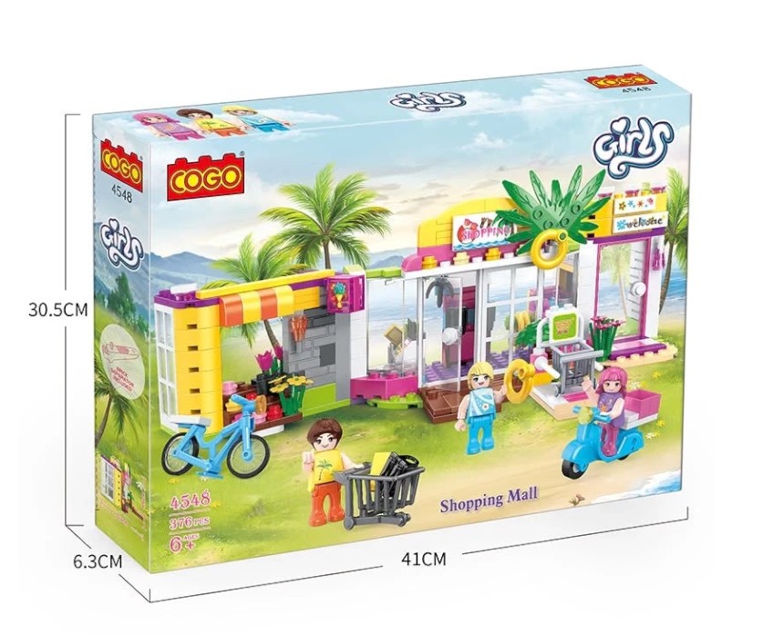 Shopping Mall Building Block Set - COGO