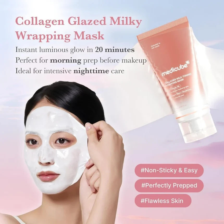 Collagen Milk Toning Wrapping Mask