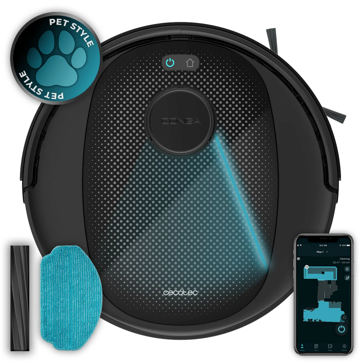 Conga 7690 Immortal Max Home M Vacuum Cleaner Conga 7690 Immortal Max Home M Conga 7690 Immortal Max Home M Cecotec