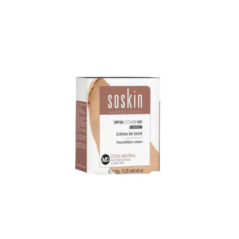 Cover Md Cool Foundation Cream 10 g Soskin