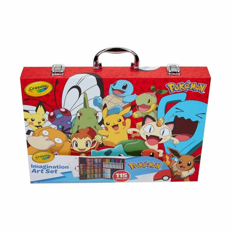 Crayola Imagination Art Set, Pokemon, 115 pieces by Crayola
