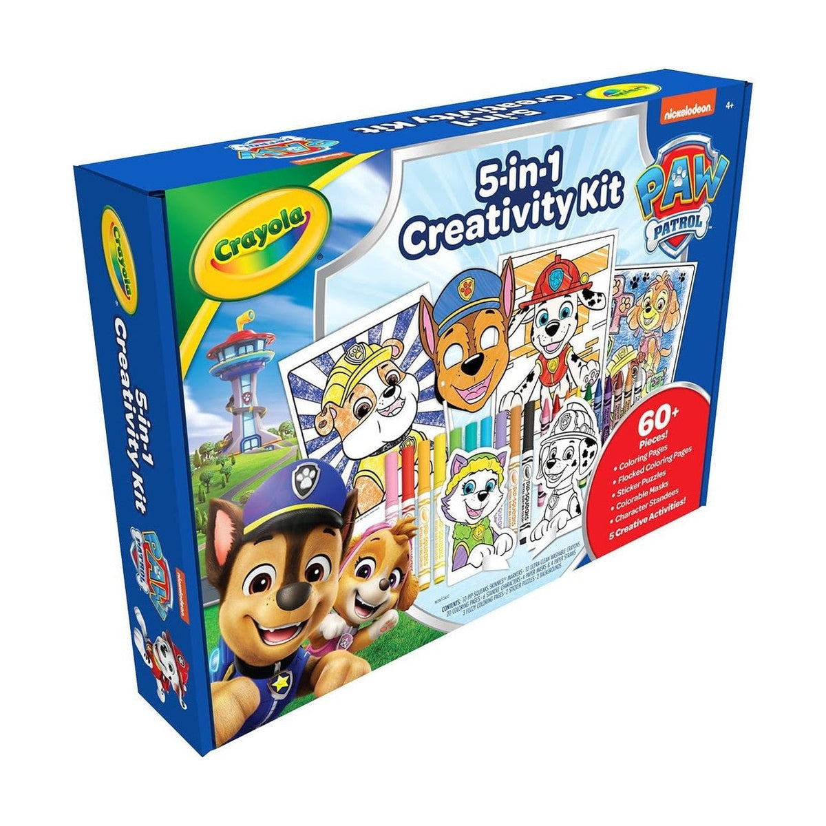 Crayola PAW Patrol Art Kit (60+Pcs) by Spin Master