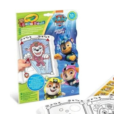 Crayola Paw Patrol Colour & Shapes Activity Book by Spin Master
