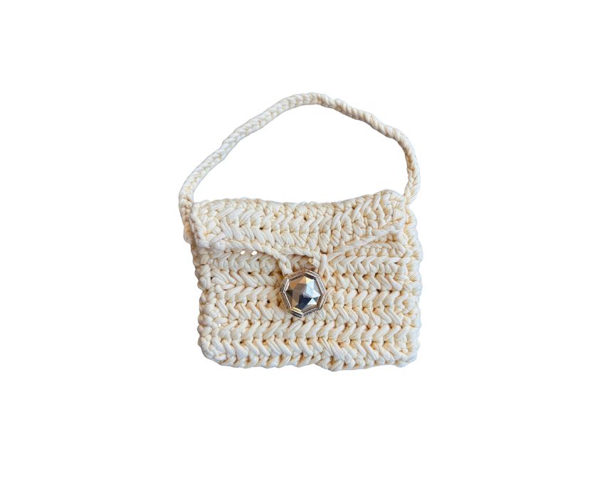 Crochet Bag Creamy Beige