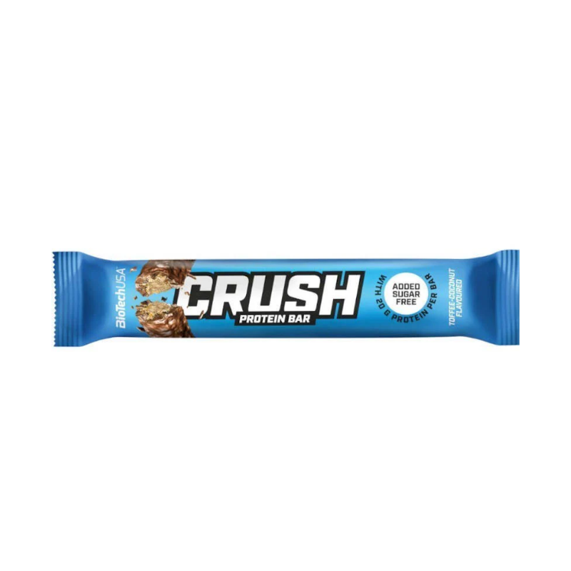 BioTechUSA Crush Protein Bar Toffee-Coconut Flavoured