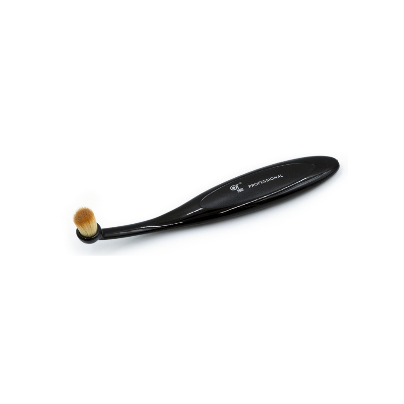 Curved Round Head Makeup Brush