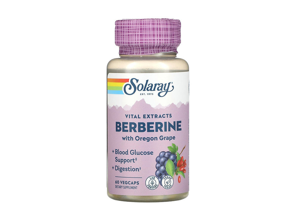 Solaray Berberine Metabolic Health 60 Capsules