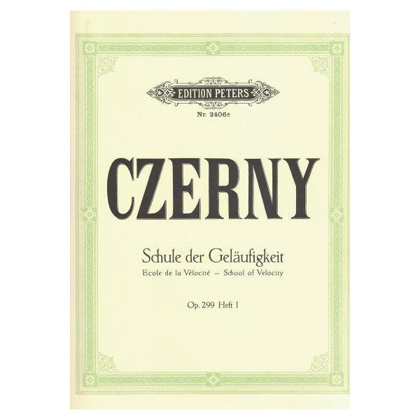 Czerny Op 299 Music Book