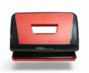 Metal 2-Hole Puncher Red Capacity