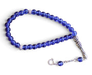 Blue Obsidian 33-Bead Rosary