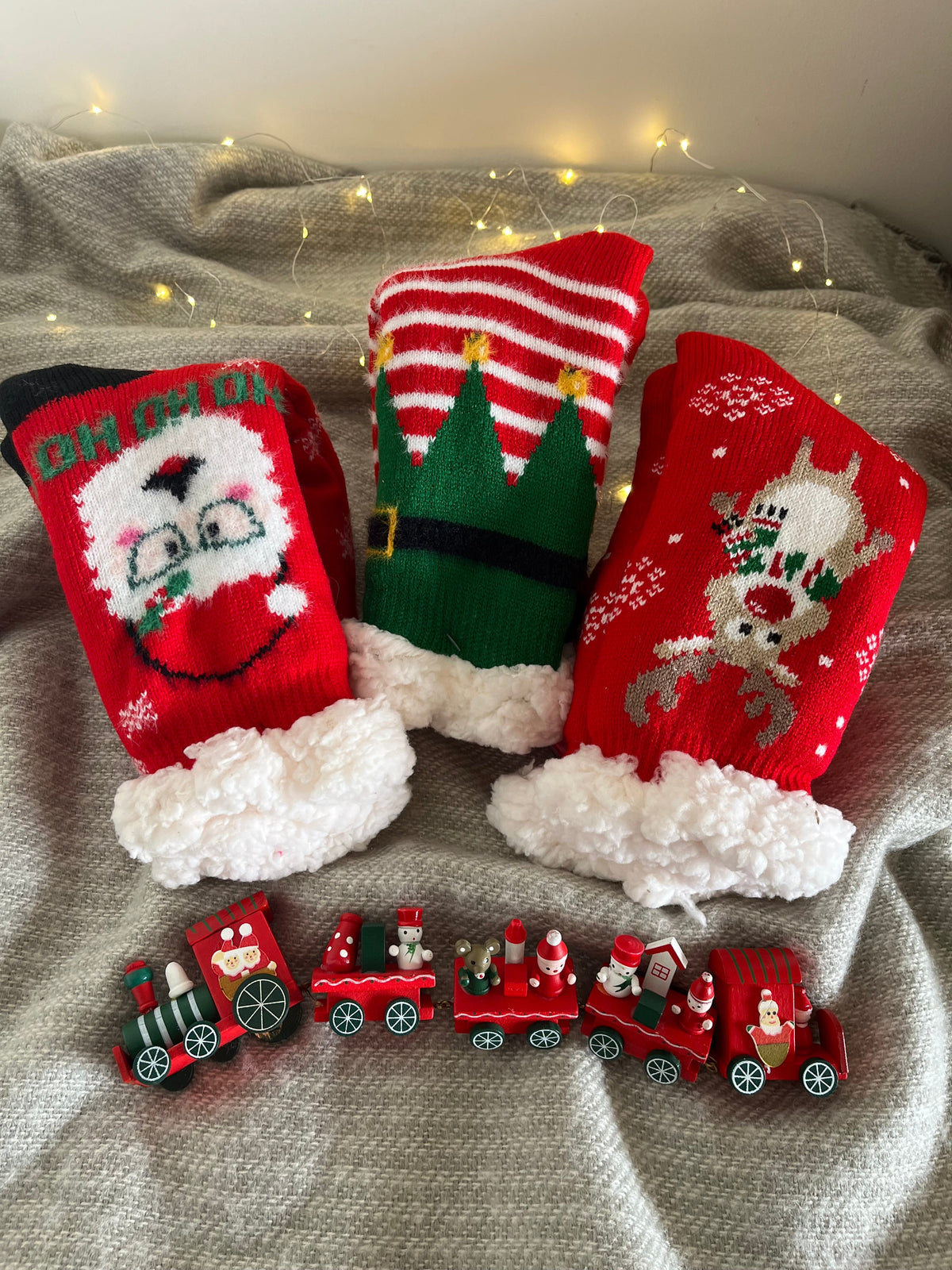 Christmas Cotton Slippers Socks 36-41