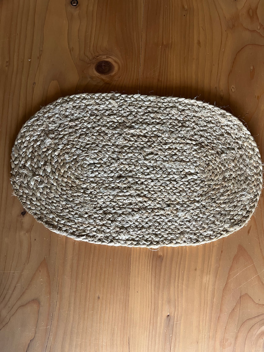 Handwoven Oval Placemat