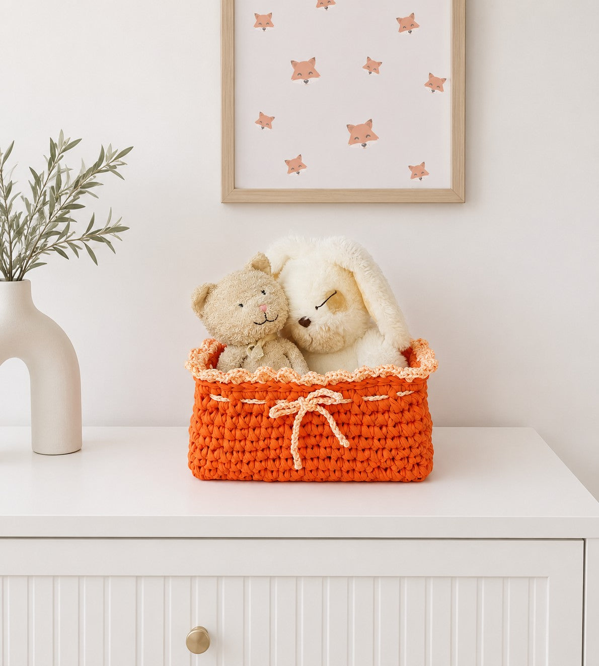 Orange Basket Set