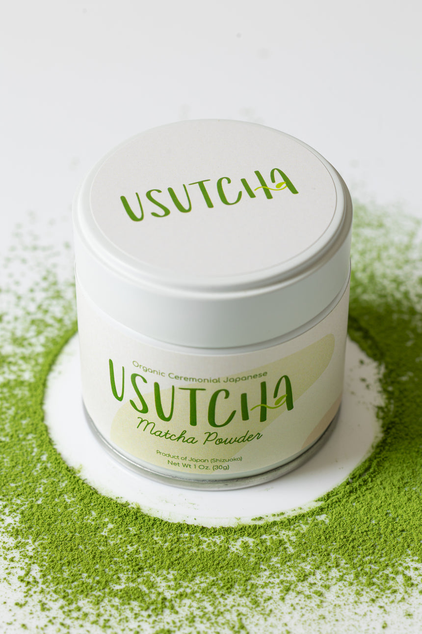 Usutcha Organic Ceremonial Japanese Matcha Powder 30g