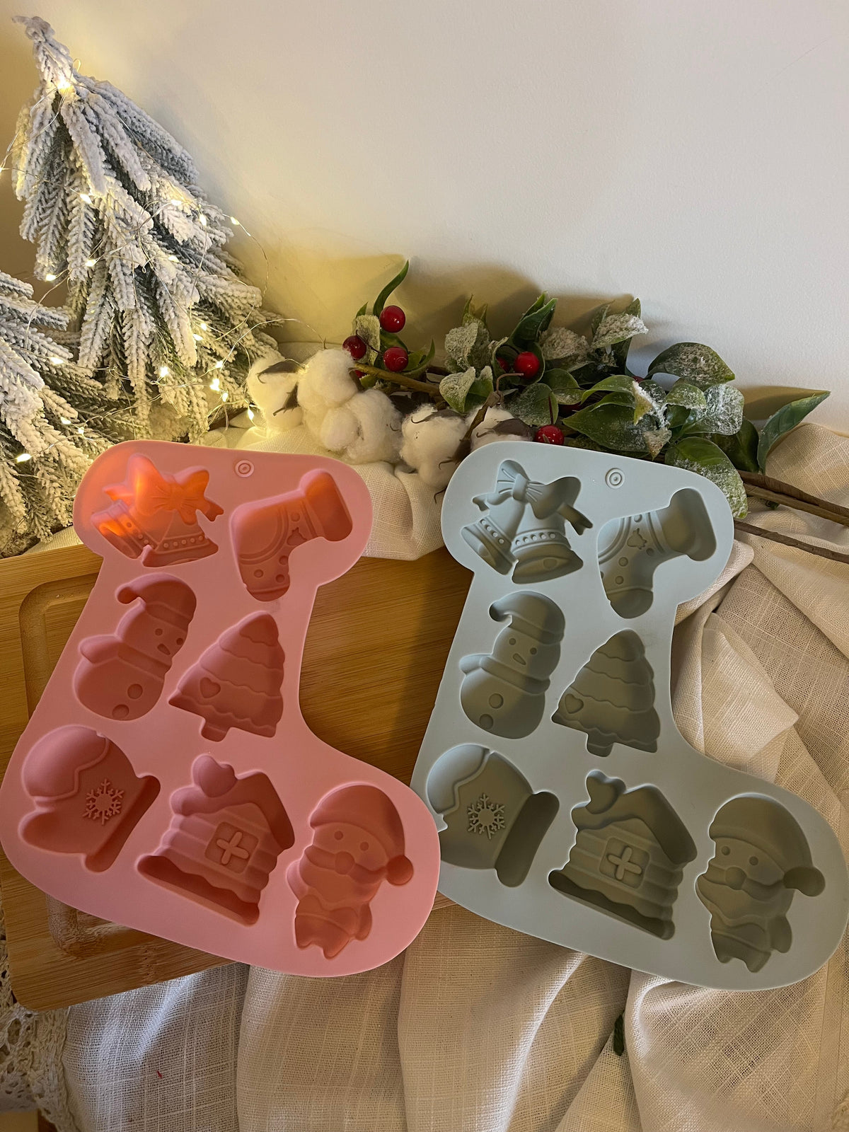 Christmas Silicone Mold With Several Shapes