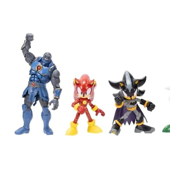DC x Sonic Power vs Speed Action Figure Multipack by JAKKS Pacific