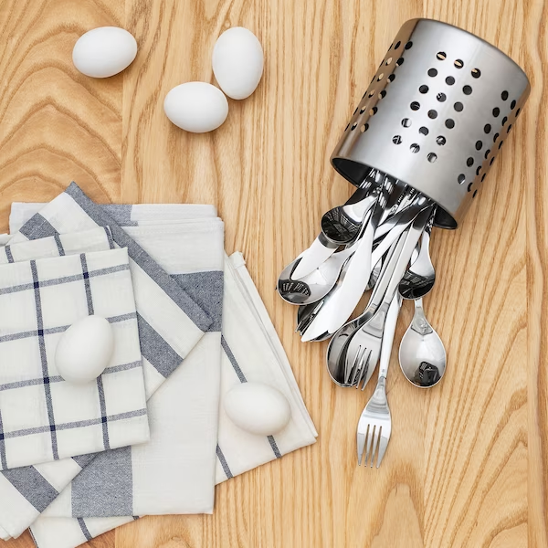 IKEA 24 Piece Stainless Steel Cutlery Set