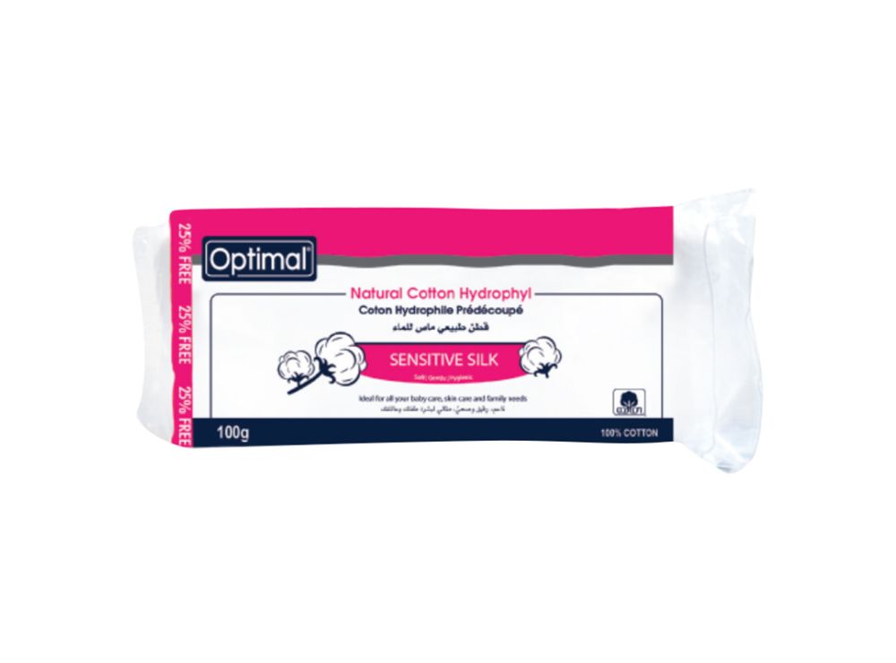 Optimal Cotton Absorbent Pads 100 g