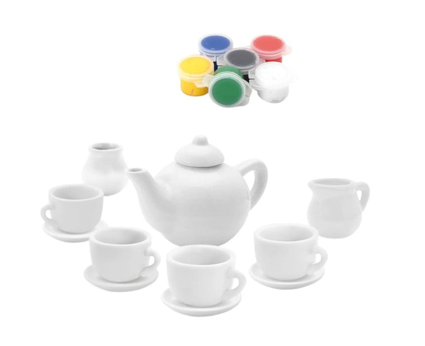 Kids Tea Set Painting Kit