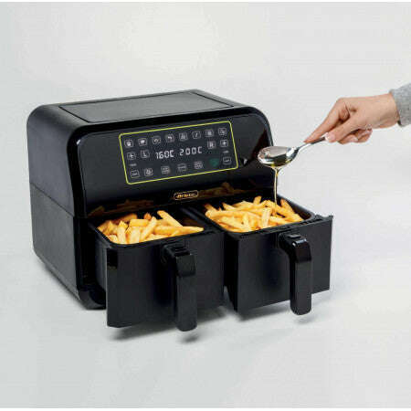 Double Basket Air Fryer 8L Air Fryer Double Basket Air Fryer 8L Double Basket Air Fryer 8L Ariete