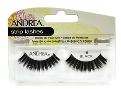 Andrea Mod Lash 18 Black 2 Pieces