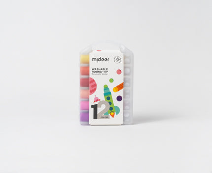 Washable Round Tip Markers