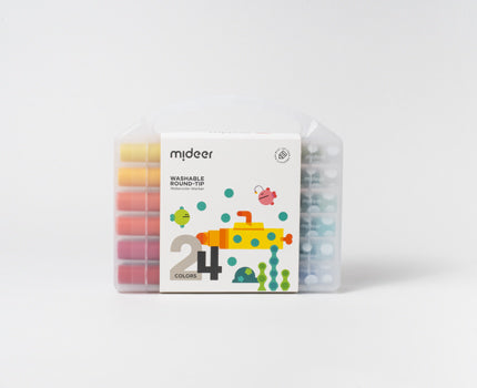 Washable Round Tip Markers