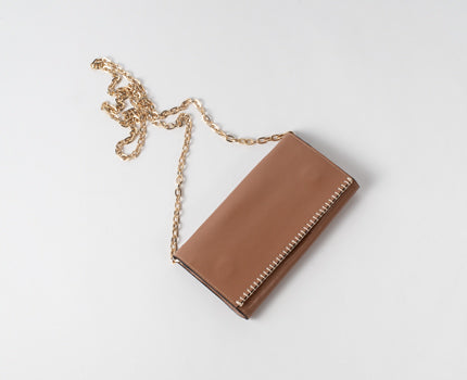 Lira Real Leather Wallet Crossbody Bag