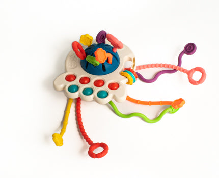 Travel Sensory Pull-String Toy