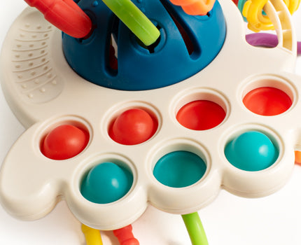 Travel Sensory Pull-String Toy