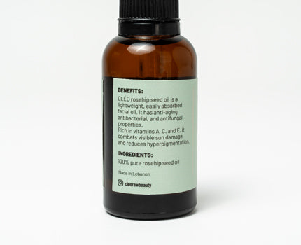 CLEO Natural Rosehip Seed Facial Oil