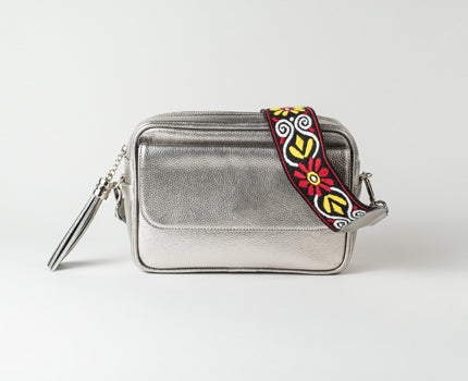 Sophia Crossbody Bag Silver