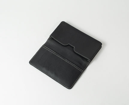 Pratico Real Leather Wallet in Black
