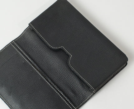 Pratico Real Leather Wallet in Black