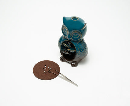 Glamorous Owl Incense Burner