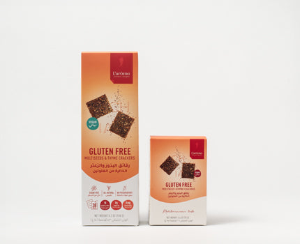Gluten Free Multiseeds & Thyme Crackers